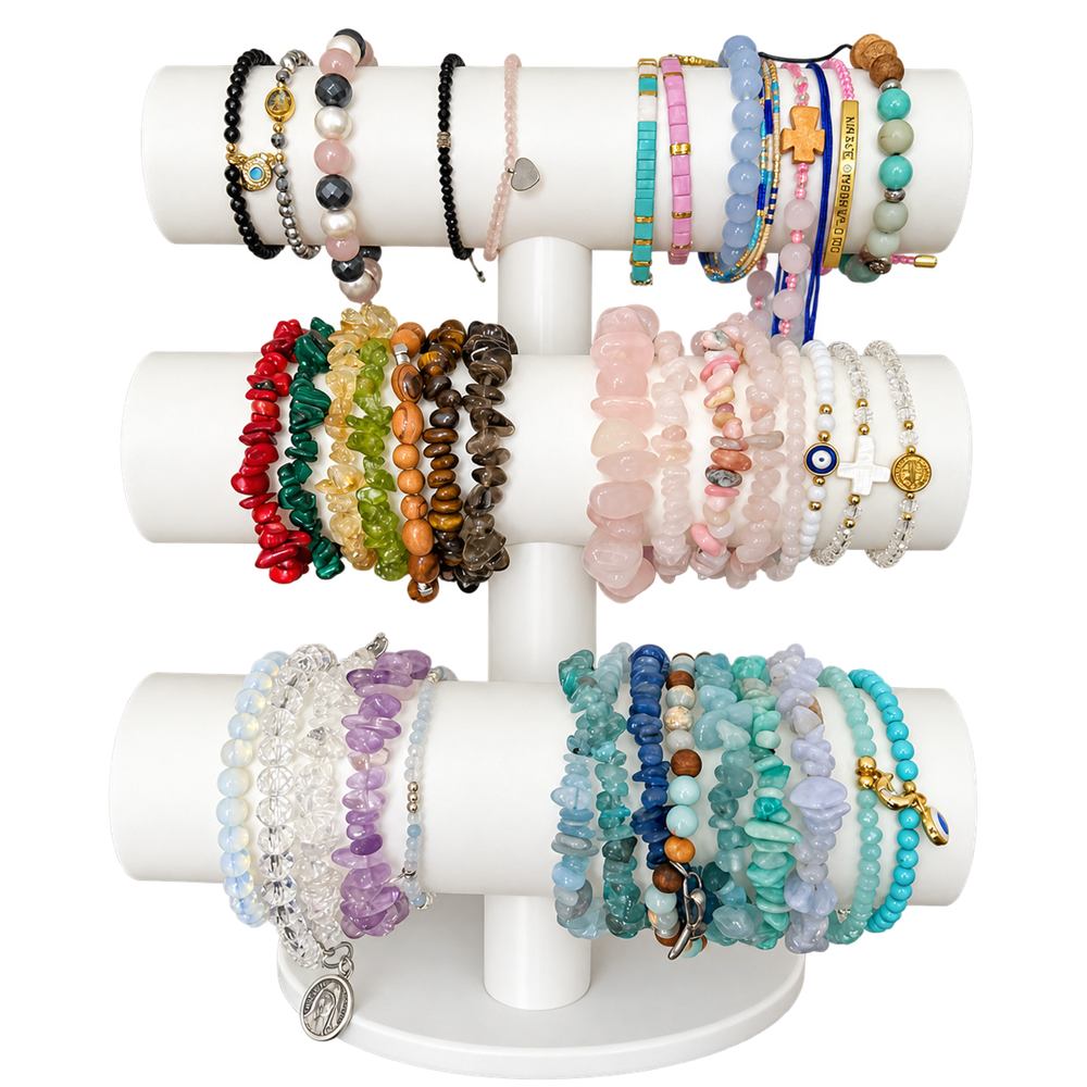 Exhibidor de joyas, pulseras y relojes