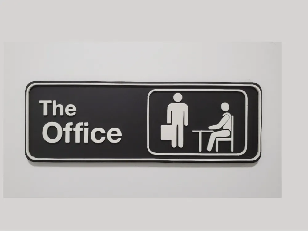 Letrero The Office