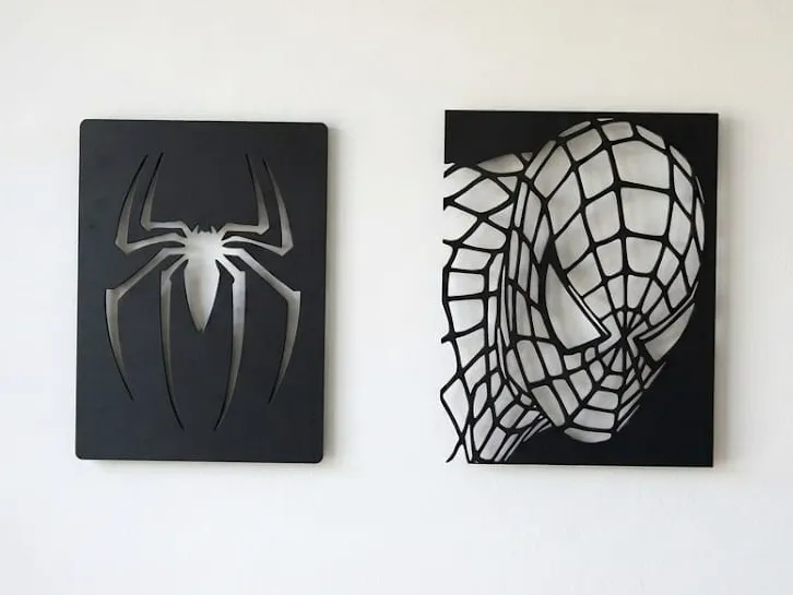 Paneles decorativos Spider-Man (set de 2)
