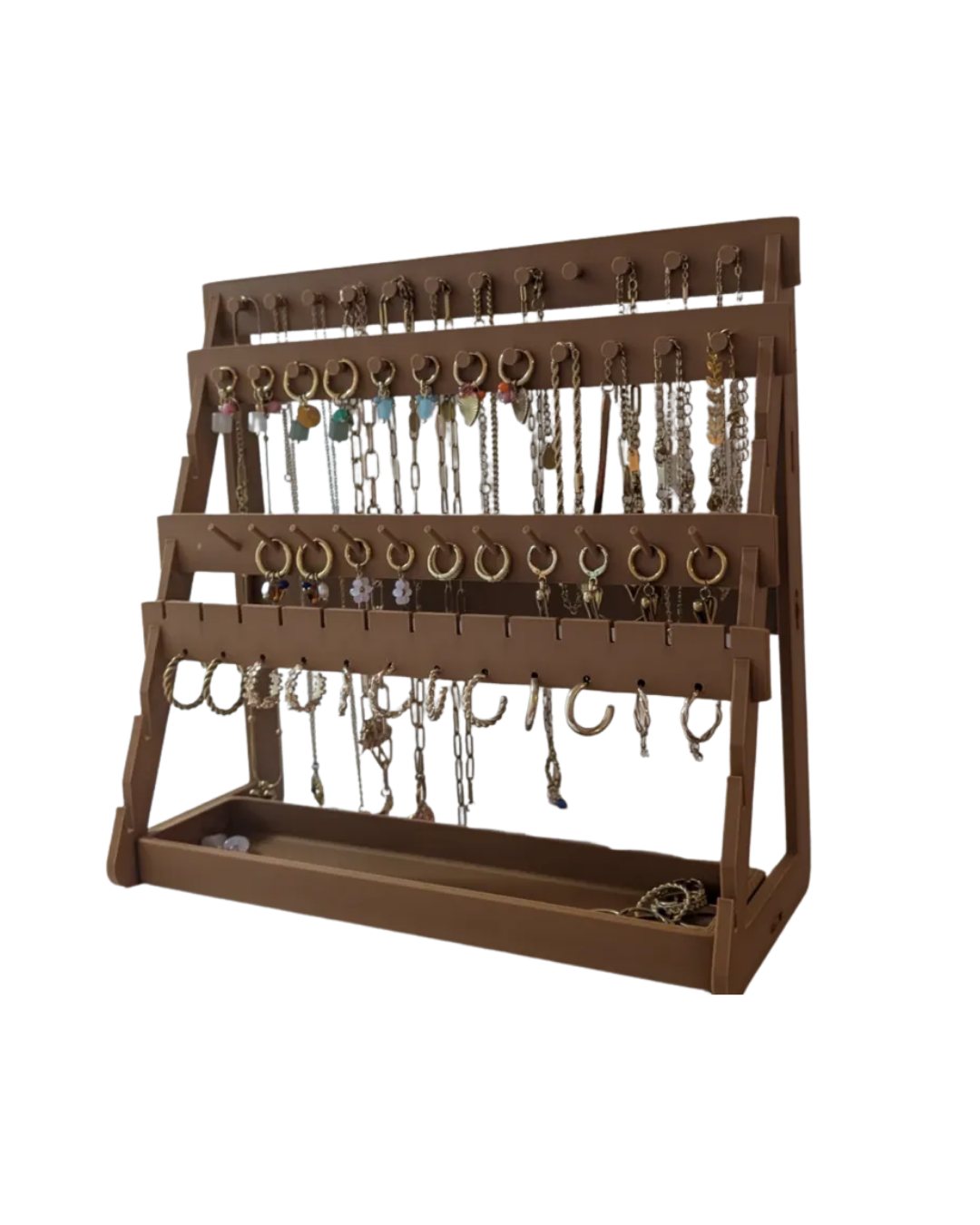 Exhibidor de joyas tipo perchero